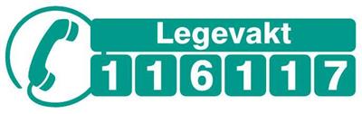 logo legevakt 116 117